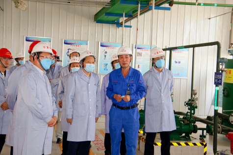 應(yīng)急管理部副部長劉偉蒞臨寧夏華御調(diào)研指導(dǎo)安全生產(chǎn)工作