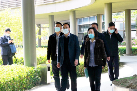 王飏副市長來蘇化科技園調(diào)研