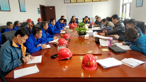 寧夏華御邀請(qǐng)自治區(qū)危化專家來公司指導(dǎo)服務(wù)安全生產(chǎn)工作