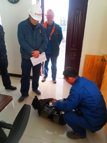 中衛(wèi)市化學(xué)品安全協(xié)會(huì)對(duì)寧夏華御應(yīng)急能力建設(shè)情況進(jìn)行評(píng)估