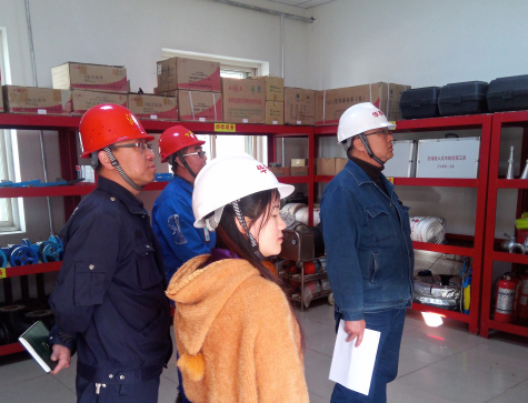 中衛(wèi)市化學(xué)品安全協(xié)會(huì)對(duì)寧夏華御應(yīng)急能力建設(shè)情況進(jìn)行評(píng)估